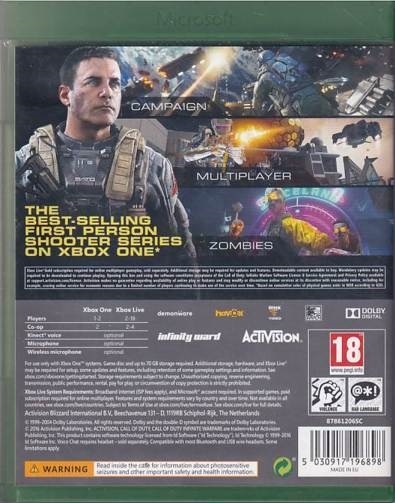 Call of Duty - Infinite Warfare - Xbox One Spil (B-Grade) (Genbrug)